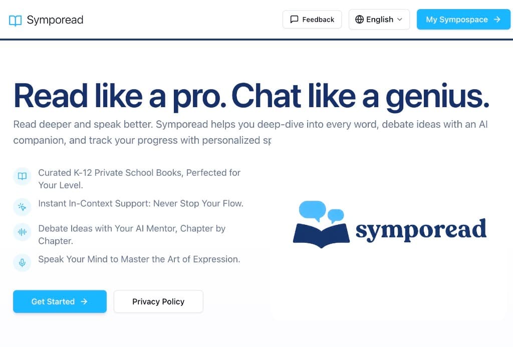 Symporead product preview